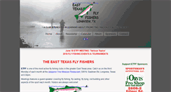 Desktop Screenshot of easttexasflyfishers.org